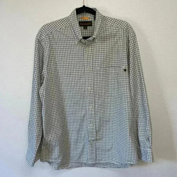 TIMBERLAND Men’s Long Sleeved Dress Shirt - Picture 1 of 7